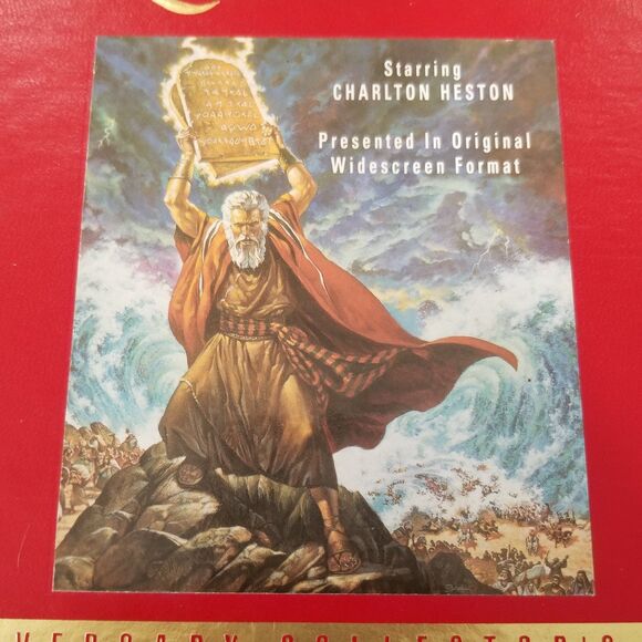 The 10 commandments 40th anniversary collector's edition vhs - Picture 2 of 11